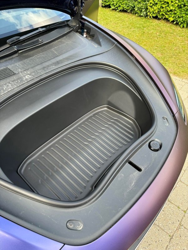 All weather frunk måtte til Tesla Model 3 Highland - GreenGoing