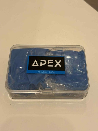 APEX Clay Bar 200 g (2 × 100 g) – Effektiv syntetisk ler til dyb lakrens, fjernelse af flyverust & glans­forbedring - GreenGoing