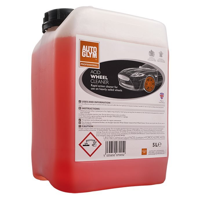 Autoglym Acid Wheel Cleaner 5L Fælgrens med syre - GreenGoing