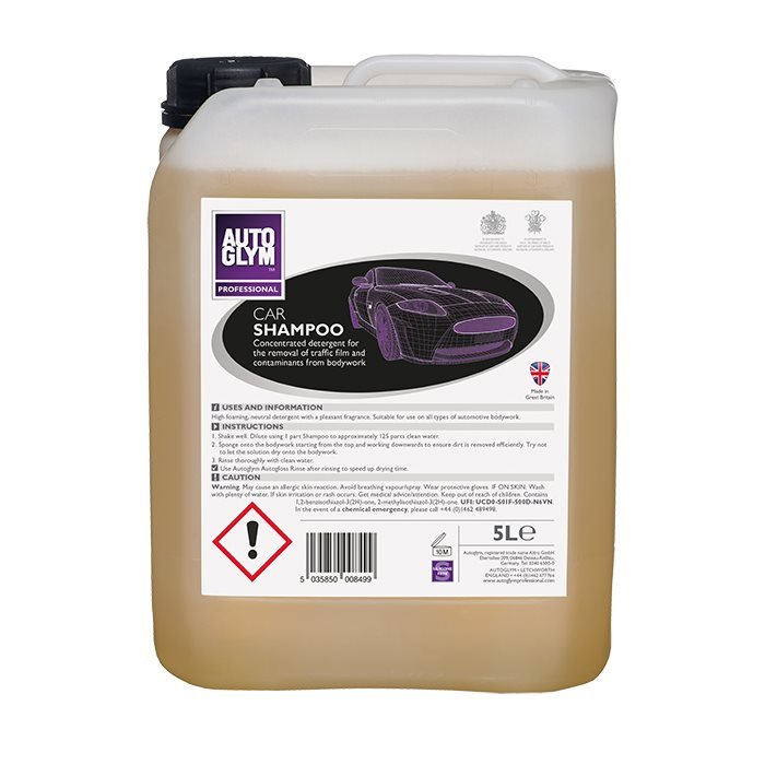 Autoglym Carshampoo No.14 5L Shampoo uden voks - GreenGoing
