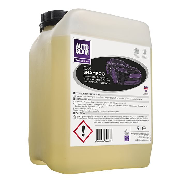 Autoglym Carshampoo No.14 5L Shampoo uden voks - GreenGoing