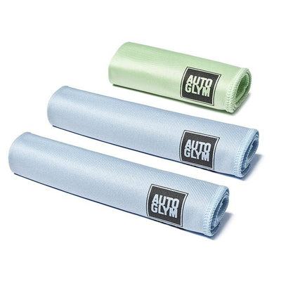 Autoglym Mikrofiberklude til Glas og Skærm 3 stk. - GreenGoing