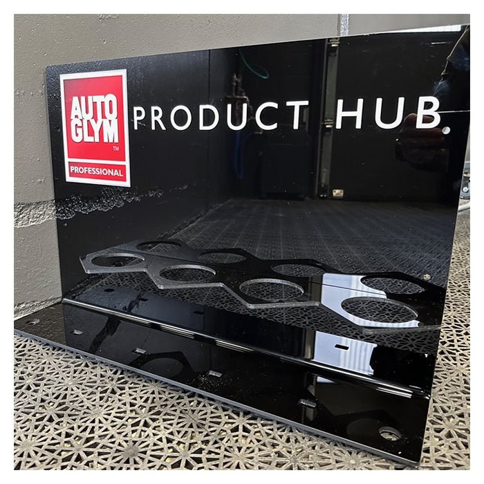 Autoglym Product Hub display - GreenGoing