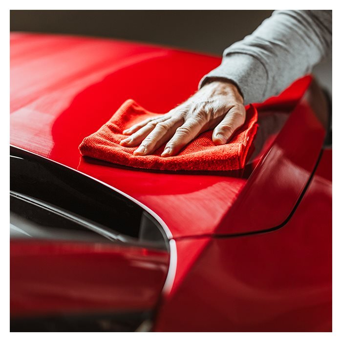 Autoglym Rød Hi - Tech Finishing Mikrofiberklud - GreenGoing