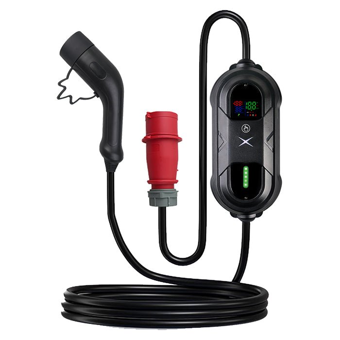 Avant transportabel lader elbil 11kW/16A CEE stik 7M - GreenGoing