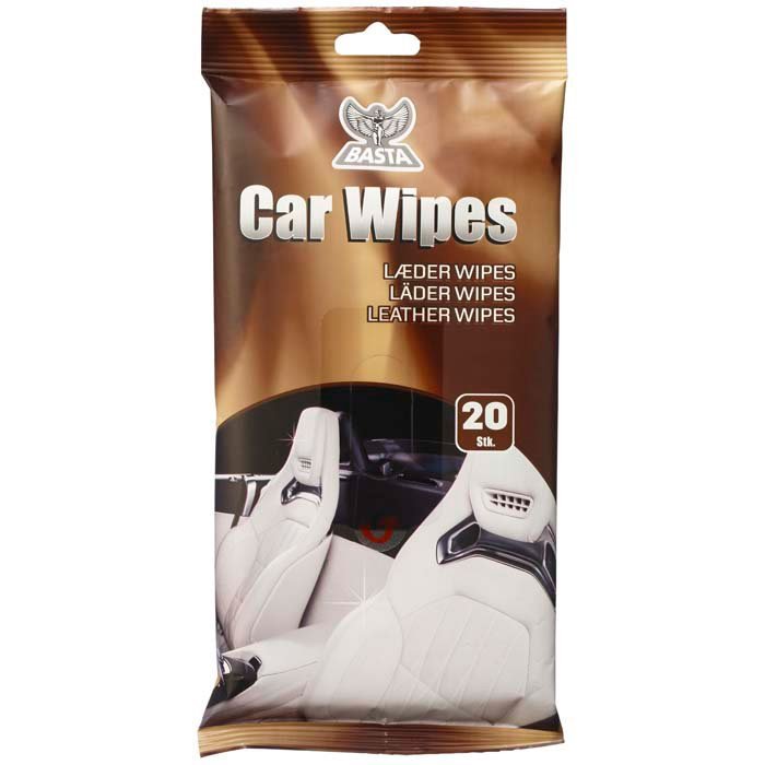 Basta Car Wipes - Læder - GreenGoing