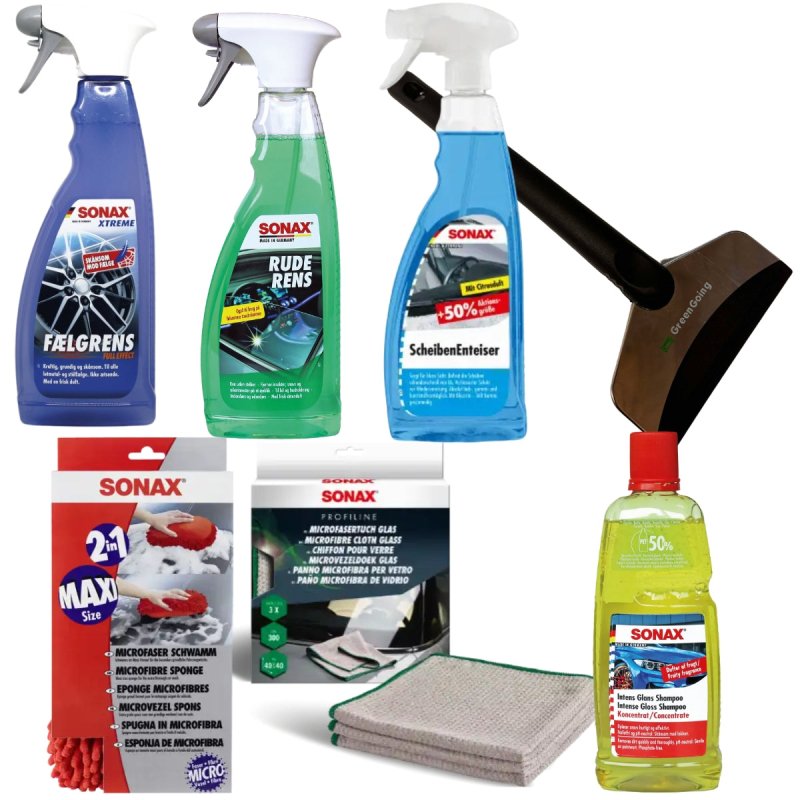 Bilpleje Julepakken – Perfekt Gave til bilpleje - nørden - GreenGoing