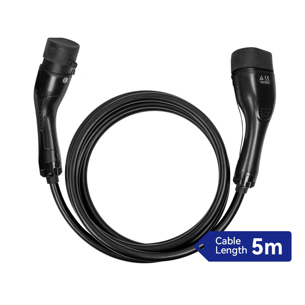 Chargr Type 2-ladekabel, kabellængde 5 meter