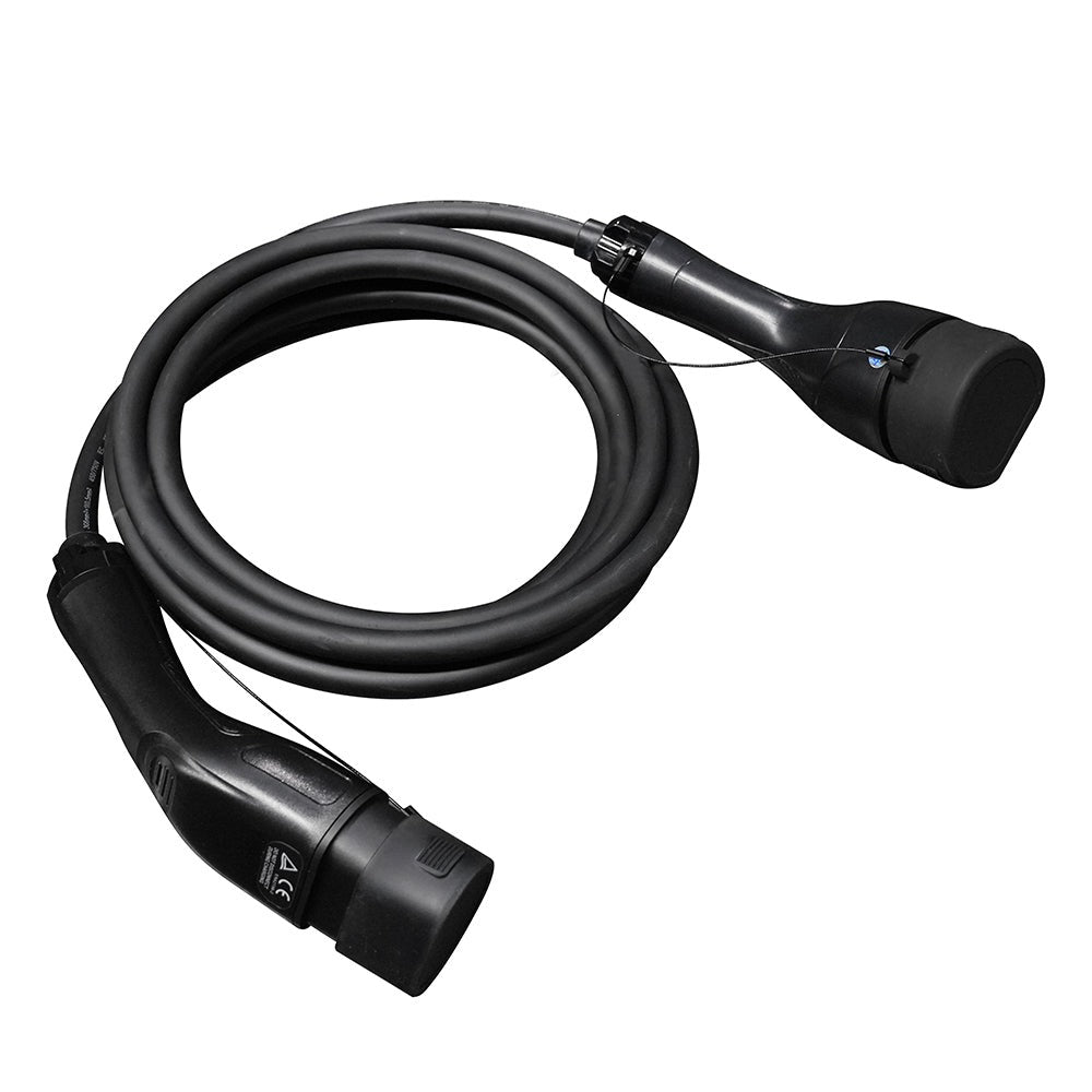 Chargr Type 2-ladekabel oprullet med begge stik