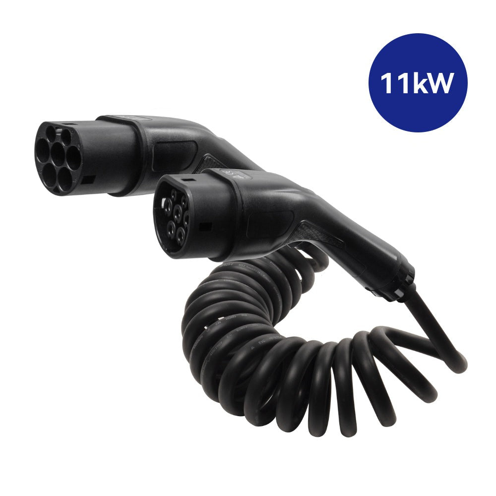 Chargr spiral-ladekabel 11 kW