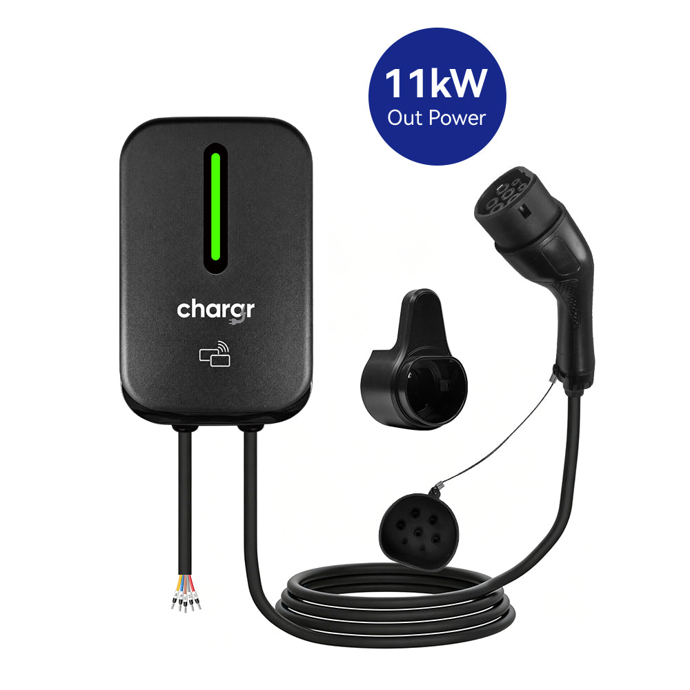 Chargr WP18 ladeboks med 11 kW ladeeffekt og Type 2-stik