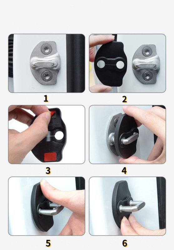 Dørlås Cover til Tesla - GreenGoing