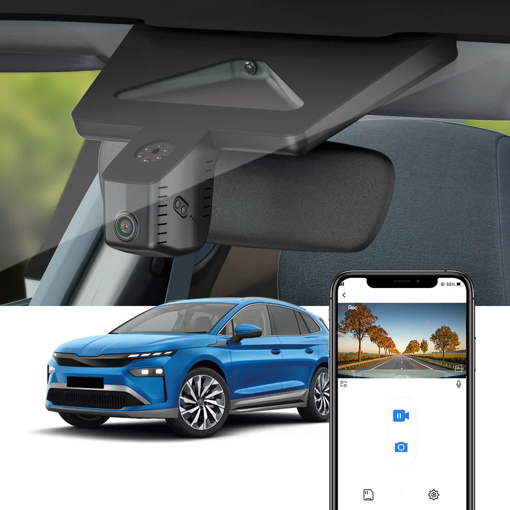 Fitcamx Dash Cam til Skoda Enyaq (2027-)