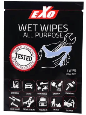 EXO Wet Wipes All purpose - Lommelet 1 stk - GreenGoing