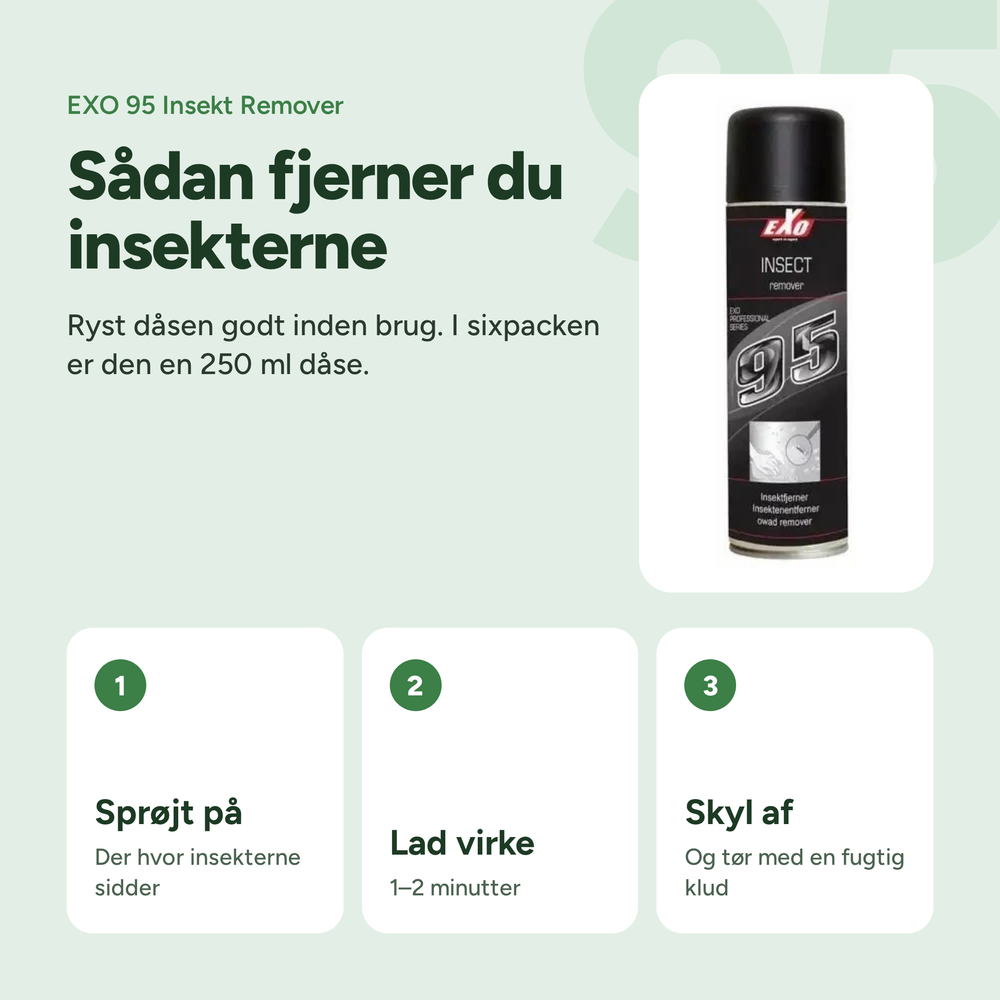 EXO 95 Insektfjerner fra EXO Sixpack