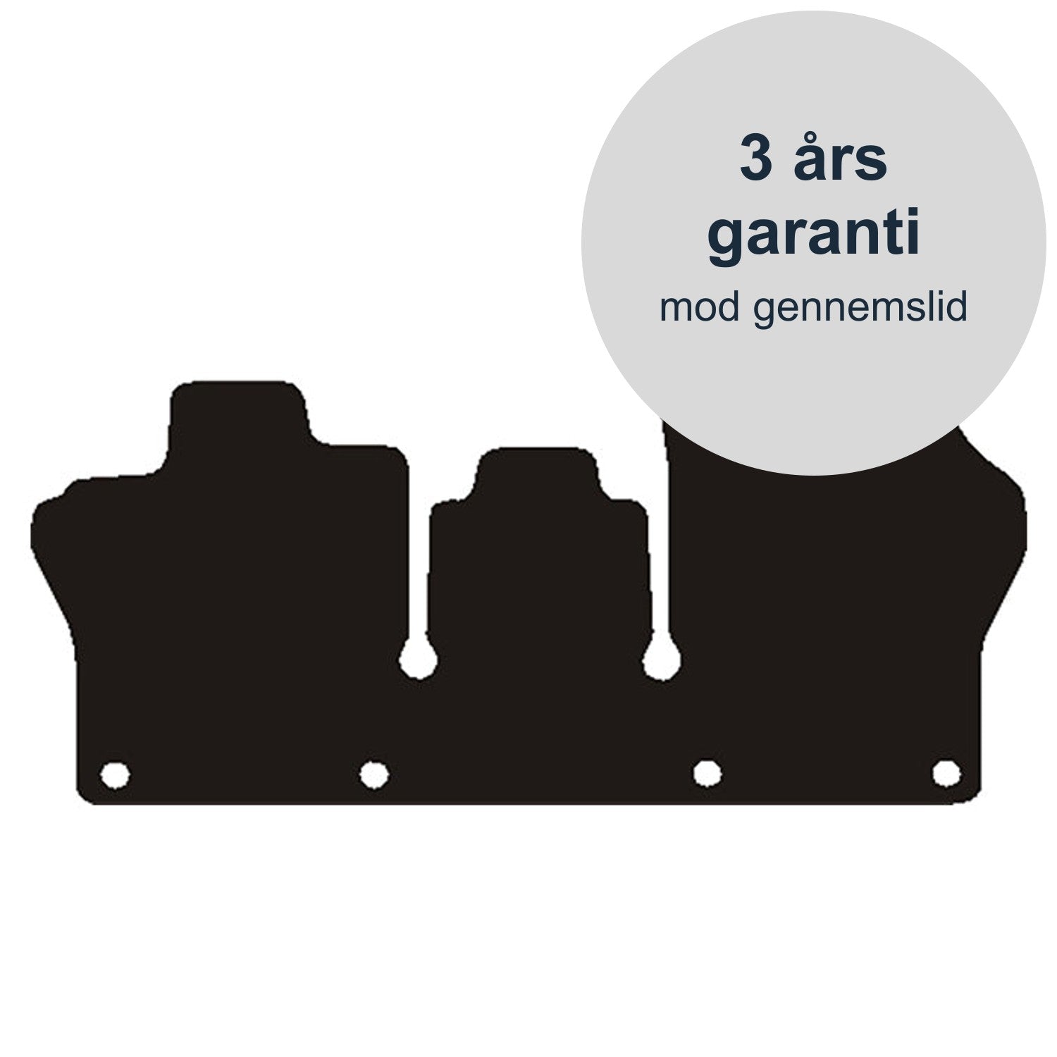 Formåtte VW ID.Buzz Cargo 2022-> Lukus Nålefilt