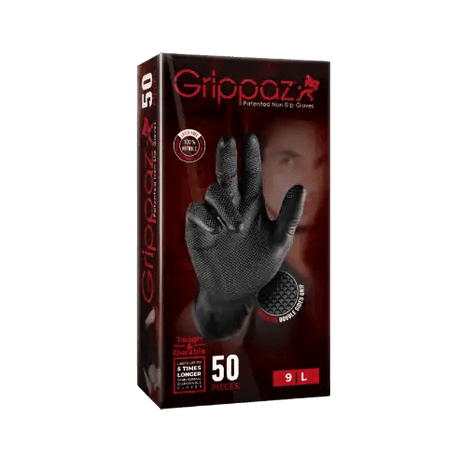 Grippaz 246 nitril handske sort 50 stk - GreenGoing