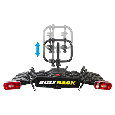 Buzzrack Scorpion Lite cykelholder til 3 El-cykler - produktbillede 2
