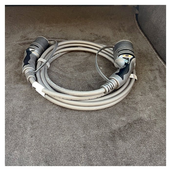 Ladekabel Type - 2 16A 3 - faset 5 Meter - GreenGoing