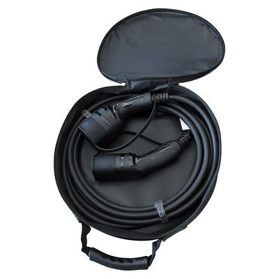 Ladekabel Type - 2 16A 3 - faset 5 Meter - GreenGoing