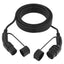 Ladekabel Type-2 16A 3-faset 10 Meter
