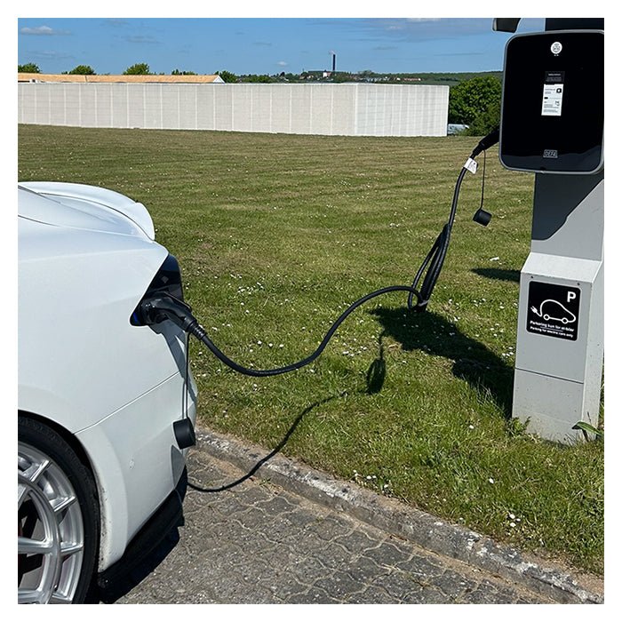 Ladekabel Type - 2 16A 3 - faset 5 Meter - GreenGoing