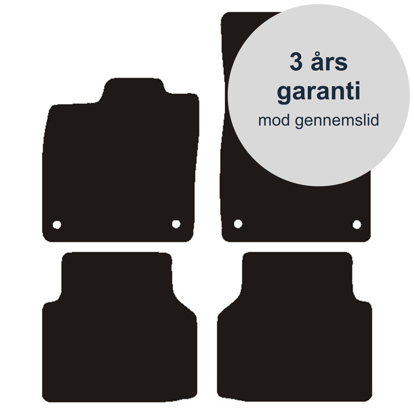 Måtter VW ID.4 og ID.5 2020-