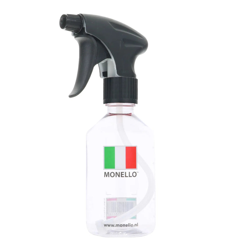 Monello 250 ml blandingsflaske med sprayer – præcis dosering i lommeformat - GreenGoing