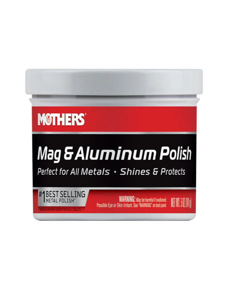 Mothers Mag &amp; Aluminum Polish – blankt metal på få minutter - GreenGoing
