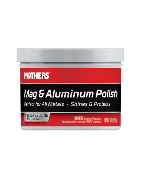 Mothers Mag &amp; Aluminum Polish – blankt metal på få minutter - GreenGoing