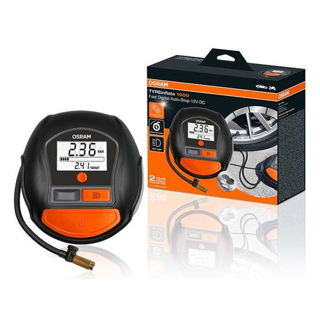 Osram Mini - kompressor TYREinflate 1000 - GreenGoing