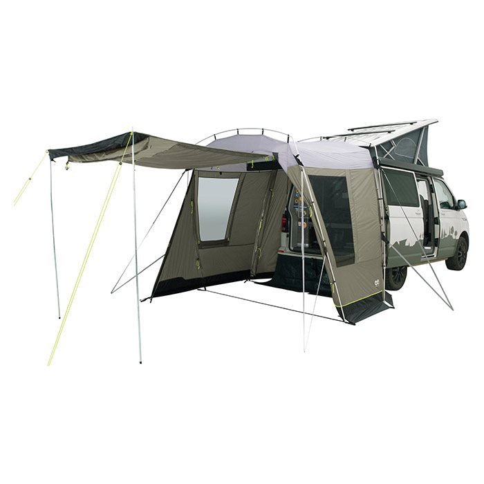 Outwell Biltelt Dunecrest L til familieturen - GreenGoing