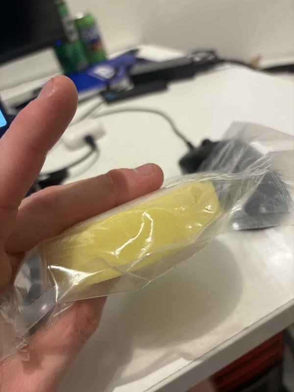 Polerpude blød (gul) - GreenGoing