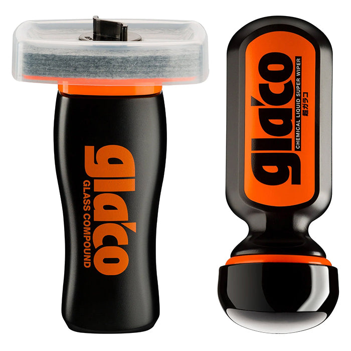 Glaco Glass Compound Roll On og Ultra Glaco glascoating