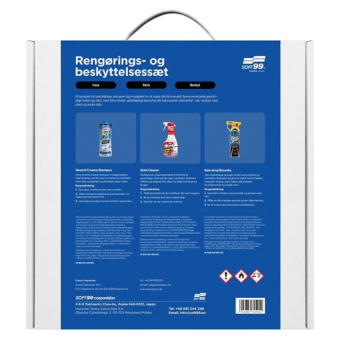 Soft99 Vask og Coating Kit - GreenGoing
