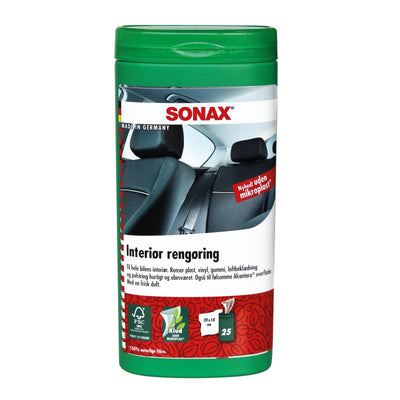 SONAX Interiør Rengøring wipes 25 stk - GreenGoing
