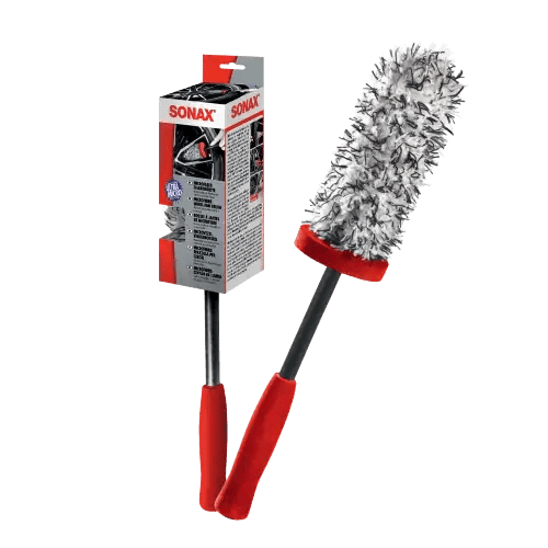 SONAX Microfibre Wheel Rim Brush - GreenGoing