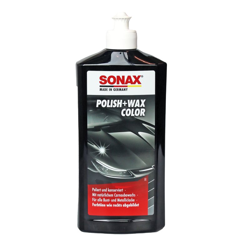 SONAX Polish & Wax Color Sort 500ml - GreenGoing