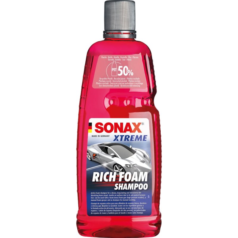 SONAX XTREME RichFoam Shampoo 1L - GreenGoing