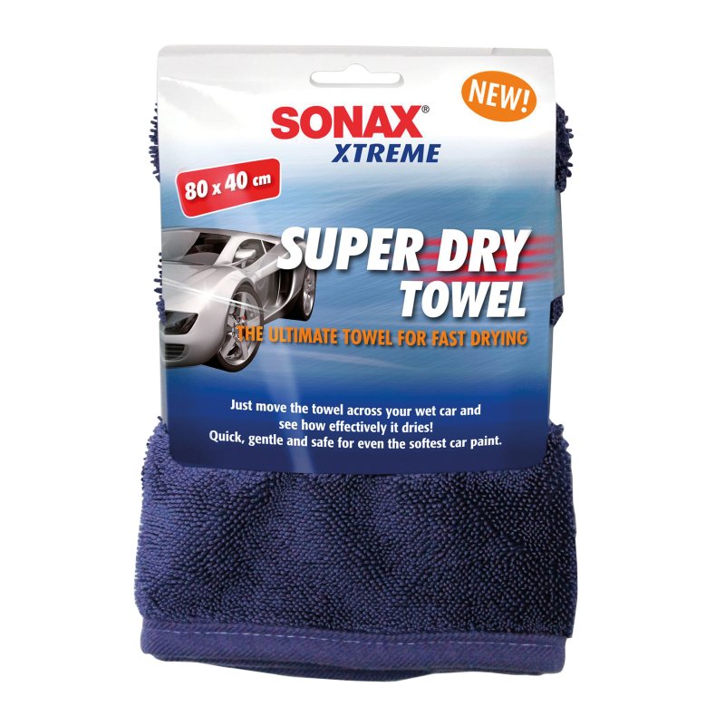 SONAX Xtreme SuperDry Towel 80x40cm - GreenGoing