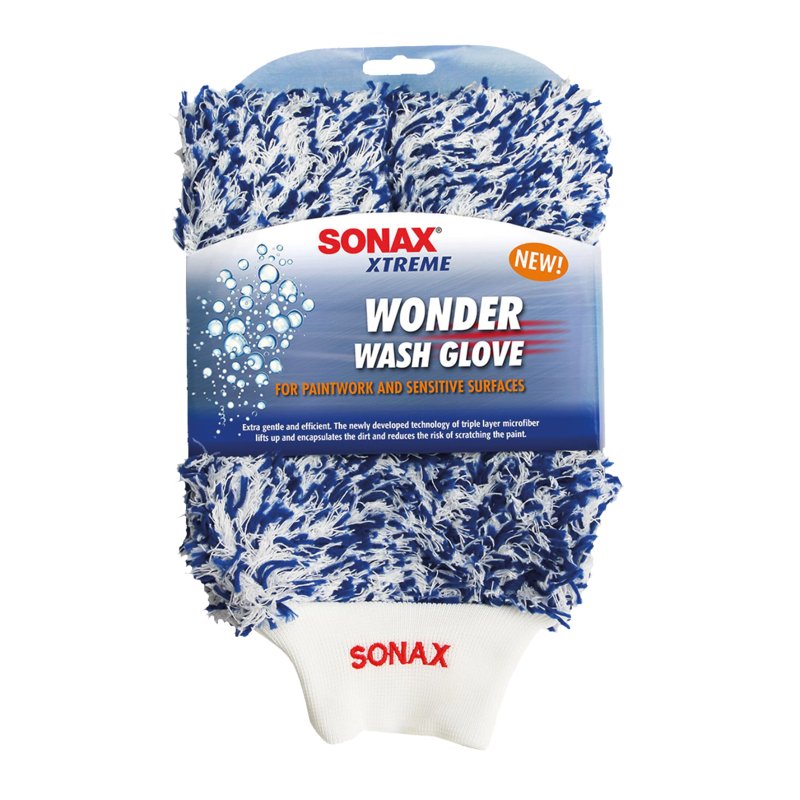 SONAX Xtreme Wonder Wash Glove - GreenGoing