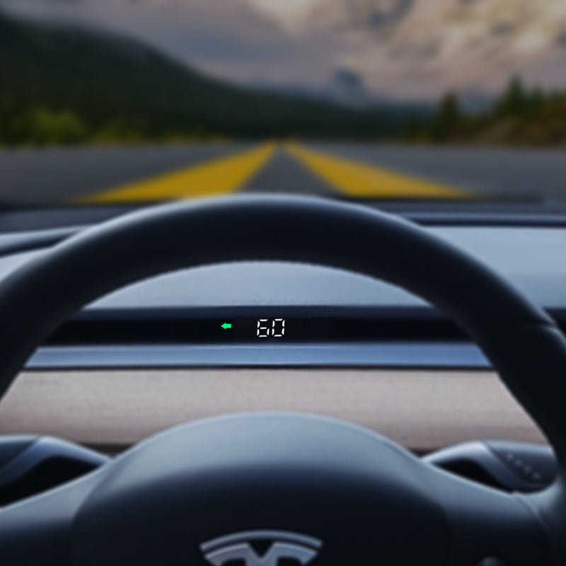 T5 Speedometer og Skjult HUD til Tesla Model 3/Y - GreenGoing