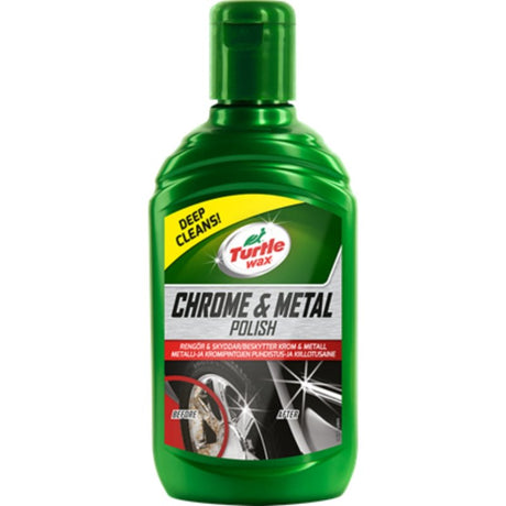 Turtle Wax Chrome & Metal Polish 300ml - GreenGoing