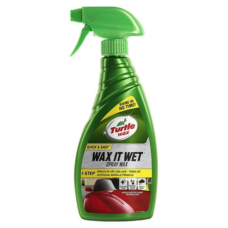 Turtle Wax Wax it Wet Spray Wax 500ml - GreenGoing