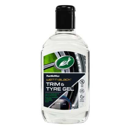 Turtle Wax Wet 'n' Black Trim & Tyre Gel 300 ml - GreenGoing