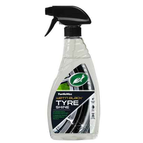 Turtle Wax Wet 'N’ Black Tyre Shine 500ml - GreenGoing