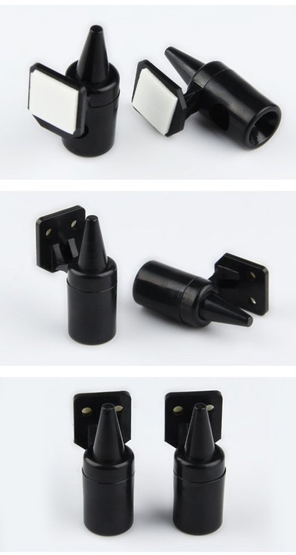 Vildtfløjte Sort 2 stk - Type A - GreenGoing