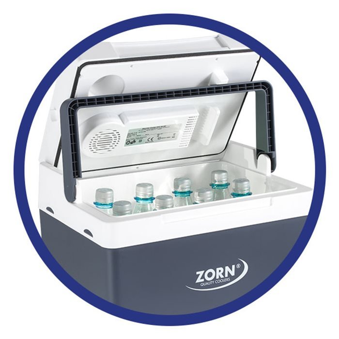 ZORN 21L Elektrisk Køleboks med USB - GreenGoing