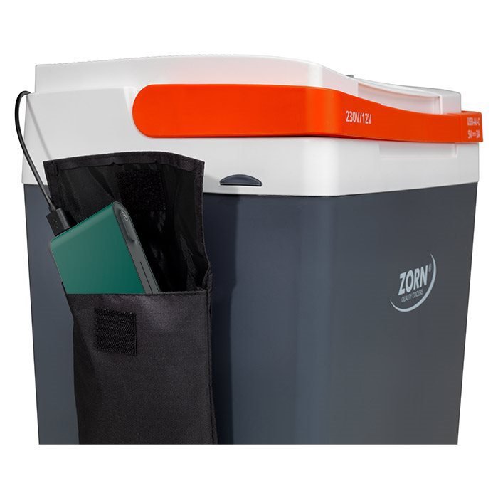 ZORN 30L elektrisk køleboks med Powerbank - GreenGoing