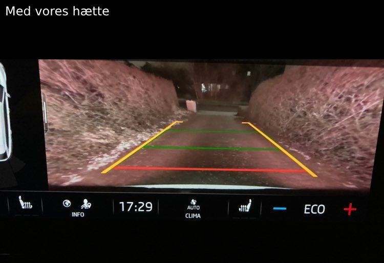 Bakkamera hætte - GreenGoing